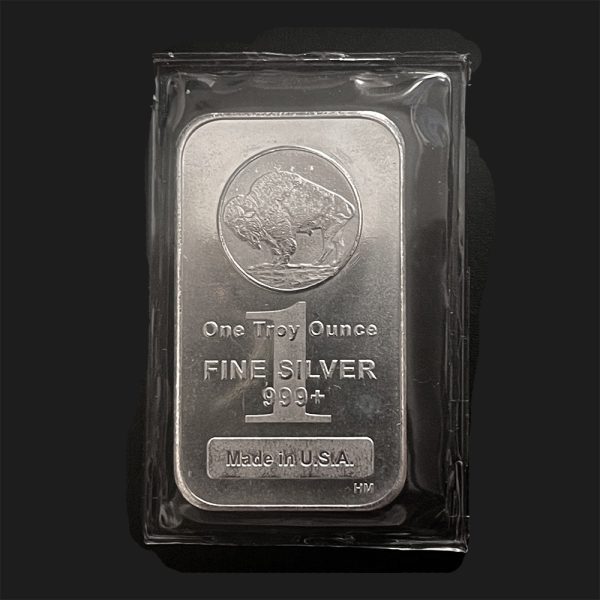 Buffalo Design Bar! Silver NEW .999 1 Troy oz