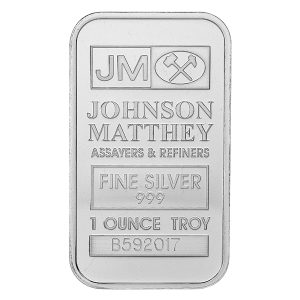 Johnson Matthey! Silver NEW .999 1 Troy Ounce Bar