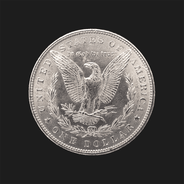 1879 $1 Morgan Silver Dollar MS63 / BU Coin