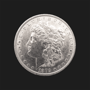 1879 $1 Morgan Silver Dollar MS64 / BU Coin