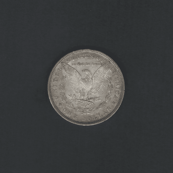 1880 $1 Morgan Silver Dollar AU50 Coin