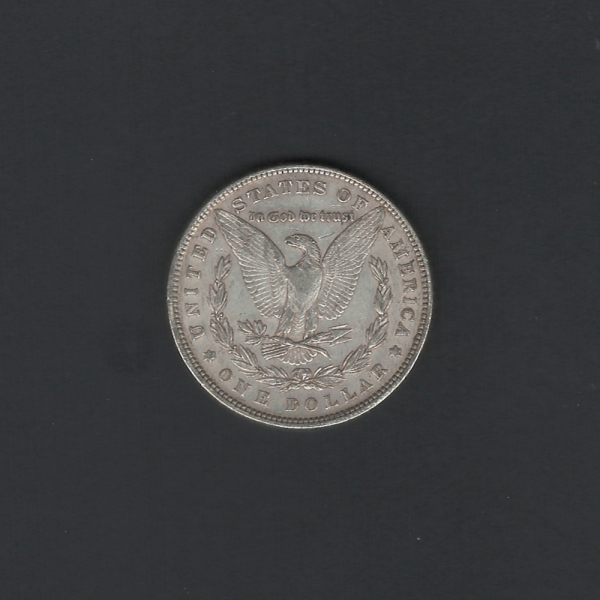 1880 $1 Morgan Silver Dollar AU53 Coin