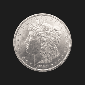 1880 $1 Morgan Silver Dollar MS65 / BU Coin