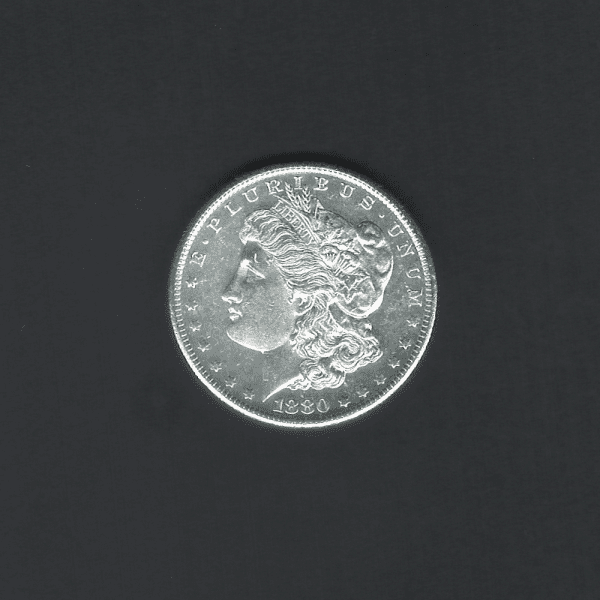 1880 S $1 Morgan Silver Dollar MS66 / BU Coin