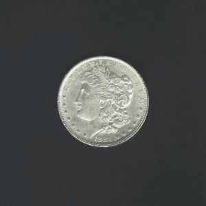 1881 $1 Morgan Silver Dollar MS62 Coin