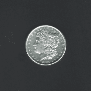 1881 S $1 Morgan Silver Dollar MS64 / BU Coin