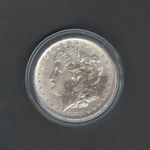 1883 Morgan Silver Dollar AU53 Coin