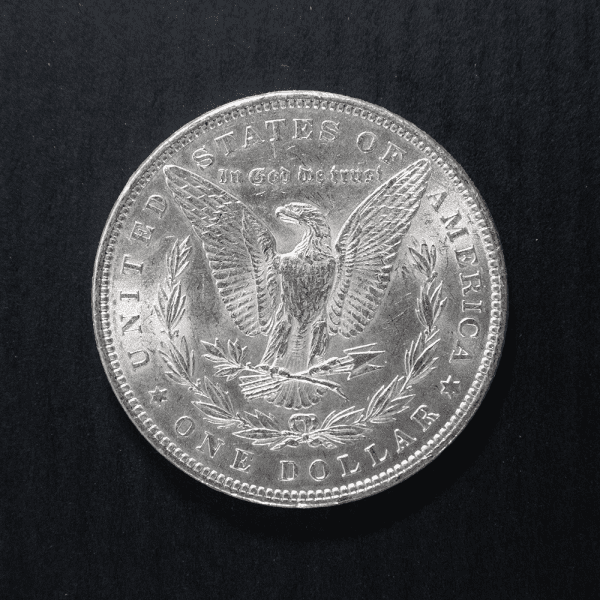 1883 Morgan Silver Dollar MS63 / BU Coin