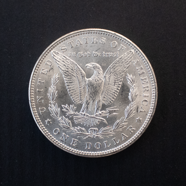 1884 $1 Morgan Silver Dollar MS64 / BU Coin