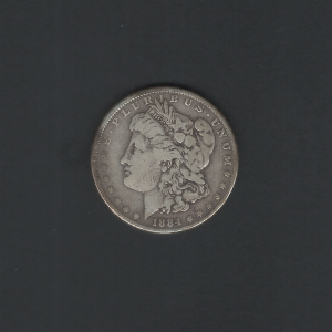 1884 $1 Morgan Silver Dollar VF35 Coin