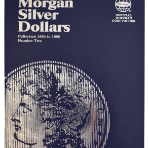 Morgan Silver Dollars, Vol. 2, 1884 to 1890 Whitman - Folder to hold or display your coins!