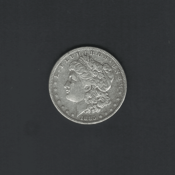 1885 $1 Morgan Silver Dollar VF30 Coin