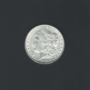 1886 $1 Morgan Silver Dollar MS64 / BU Coin