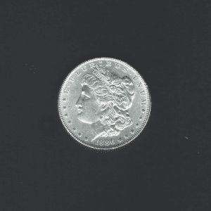 1886 $1 Morgan Silver Dollar MS66 / BU Coin