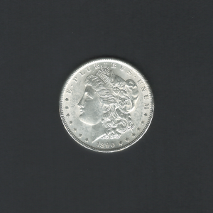 1890 $1 Morgan Silver Dollar MS66 / Unc Coin