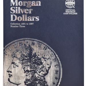 Morgan Silver Dollars, Vol. 3 1891 to 1897 Whitman - Folder to hold or display your coins!