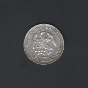 1891 ZS Casa de Moneda de Zacatecas / FZ 8 Reales Mexico Cap & Rays Silver MS64 Coin