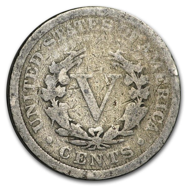 1896 $0.05 Liberty Head Good Coin