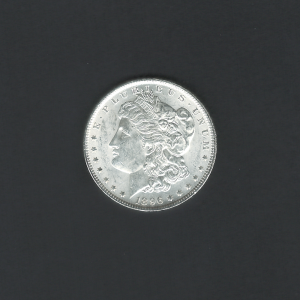 1896 $1 Morgan Silver Dollar MS65 Coin