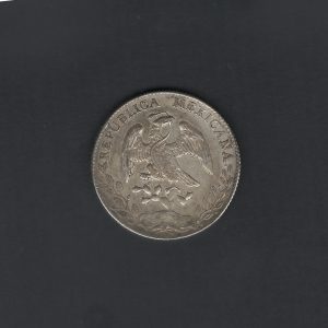 1897 MO Casa de Moneda de México / AM 8 Reales Mexico Cap & Rays Silver MS64 Coin