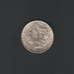 1898 $1 Morgan Silver Dollar MS62 / BU Coin