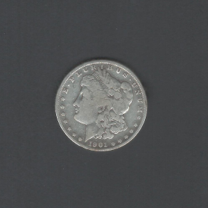1901 O $1 Morgan Silver Dollar VG Coin
