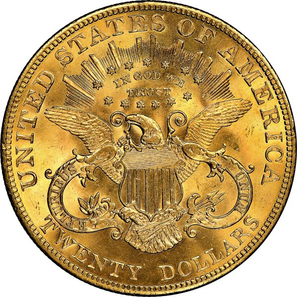 1904 $20 Liberty Head Gold UNC Coin!