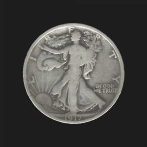 1917 D $0.50 Walking Liberty Half Dollar G Coin