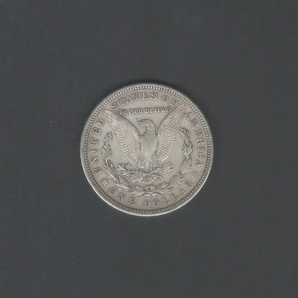 1921 D $1 Morgan Silver Dollar AU60 Coin