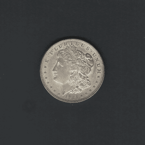 1921 $1 Morgan Silver Dollar AU 58