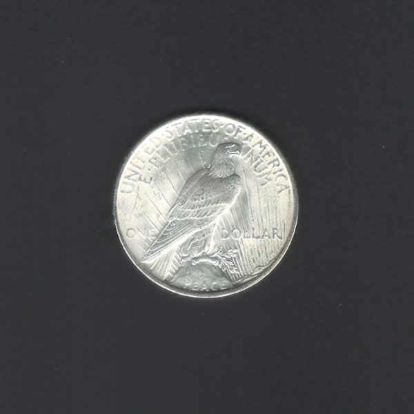 1922 $1 Peace Dollar Silver MS66 / BU Coin