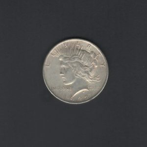 1922 $1 Peace Dollar Silver XF45 Coin