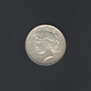 1923 $1 Peace Dollar Silver MS66 Coin