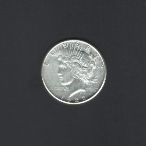 1923 $1 Peace Dollar Silver MS68 Coin