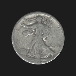 1923 S $0.50 Walking Liberty Half Dollar VG Coin