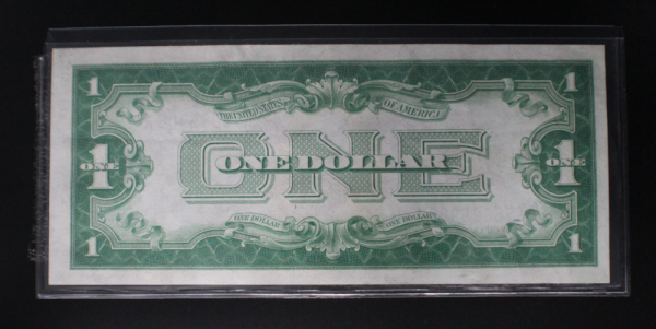 1928 A $1 Silver Certificate AU G. Washington Note