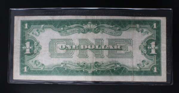 1928 A $1 Silver Certificate AU G. Washington Note