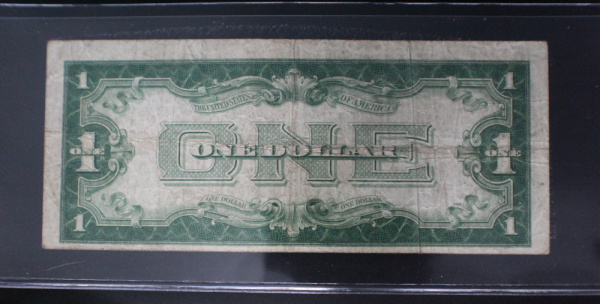 1928 B $1 Silver Certificate VG G. Washington Note