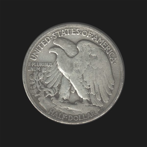 1929 D $0.50 Walking Liberty Half Dollar G Coin