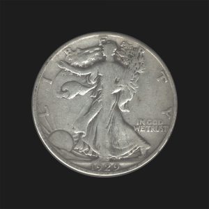 1929 D $0.50 Walking Liberty Half Dollar G Coin