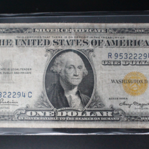 1935 A $1 North Africa Silver Certificate VF G. Washington Note