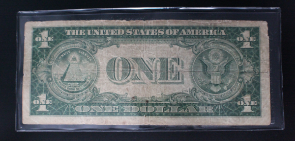 1935 A $1 North Africa Silver Certificate Fine G. Washington Note