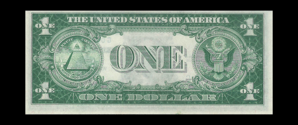 1935 A $1 Silver Certificate Crisp UNC G. Washington Note