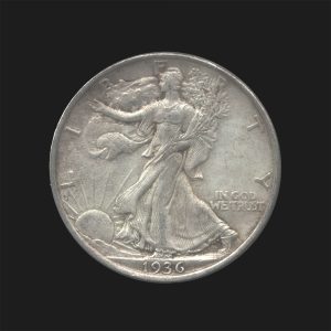 1936 $0.50 Walking Liberty Half Dollar XF45 Coin