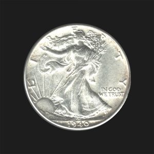 1940 $0.50 Walking Liberty Half Dollar MS64 / BU Coin