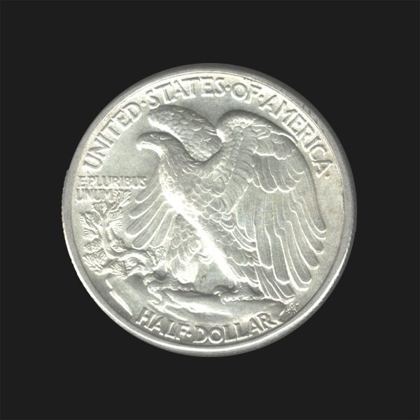 1942 $0.50 Walking Liberty Half Dollar MS62 / BU Coin