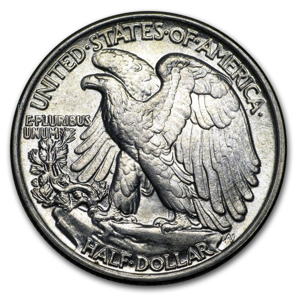 1943 $0.50 Walking Liberty Half Dollar AU53 Coin