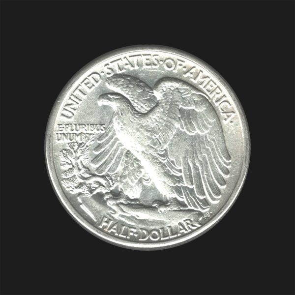 1943 $0.50 Walking Liberty Half Dollar MS66 / BU Coin
