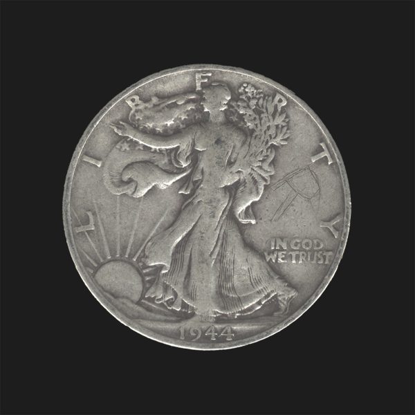 1944 S $0.50 Walking Liberty Half Dollar - G / Good Coin