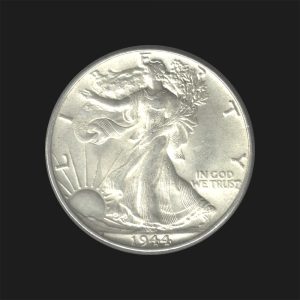 1944 $0.50 Walking Liberty Half Dollar MS64 / BU Coin